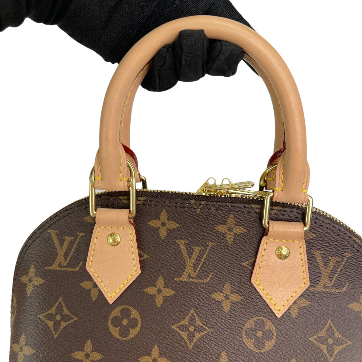 Louis-Vuitton Alma BB Canvas Monogram