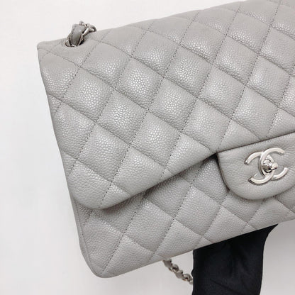 Classic Double Flap Jumbo Grey