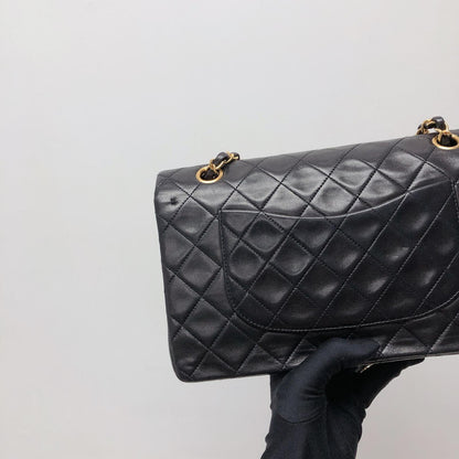 Classic Double Flap Medium Vintage Black