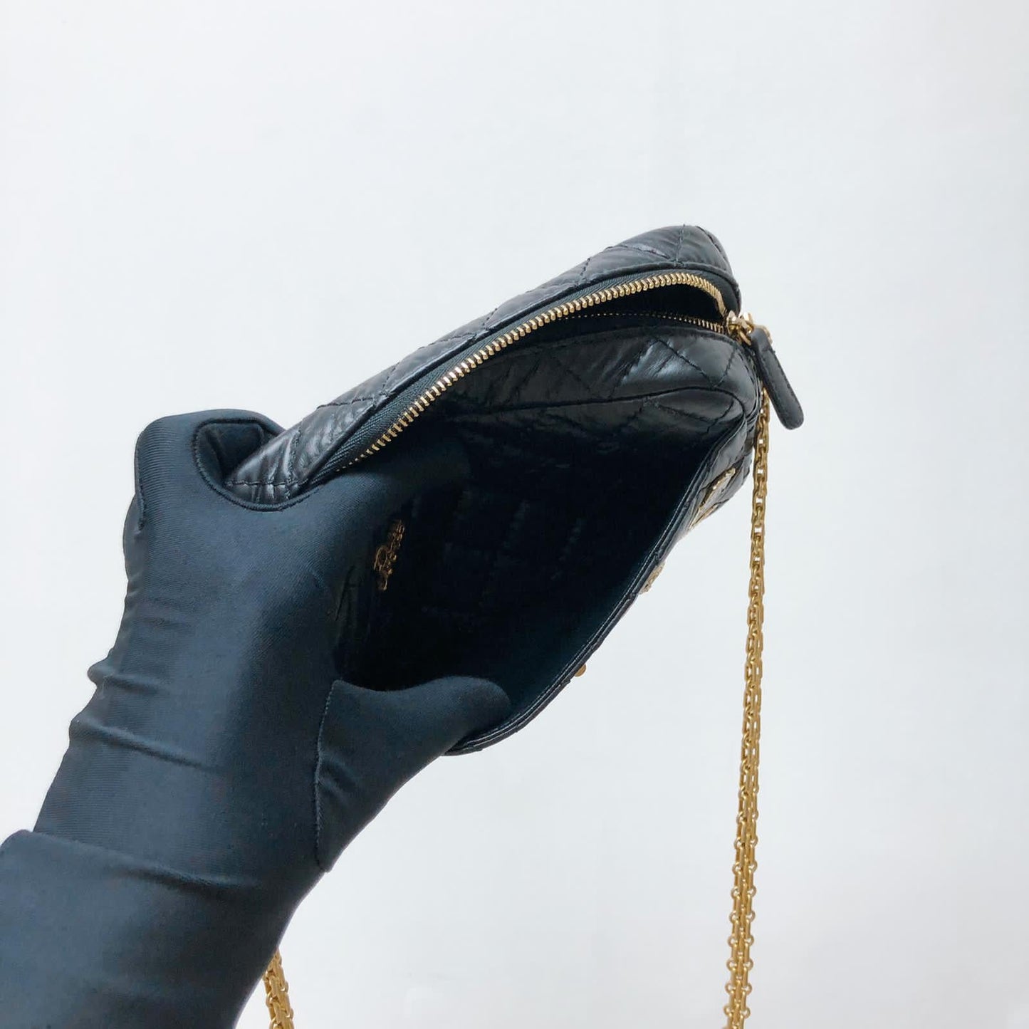 Small Reissue Camera Bag Black GHW