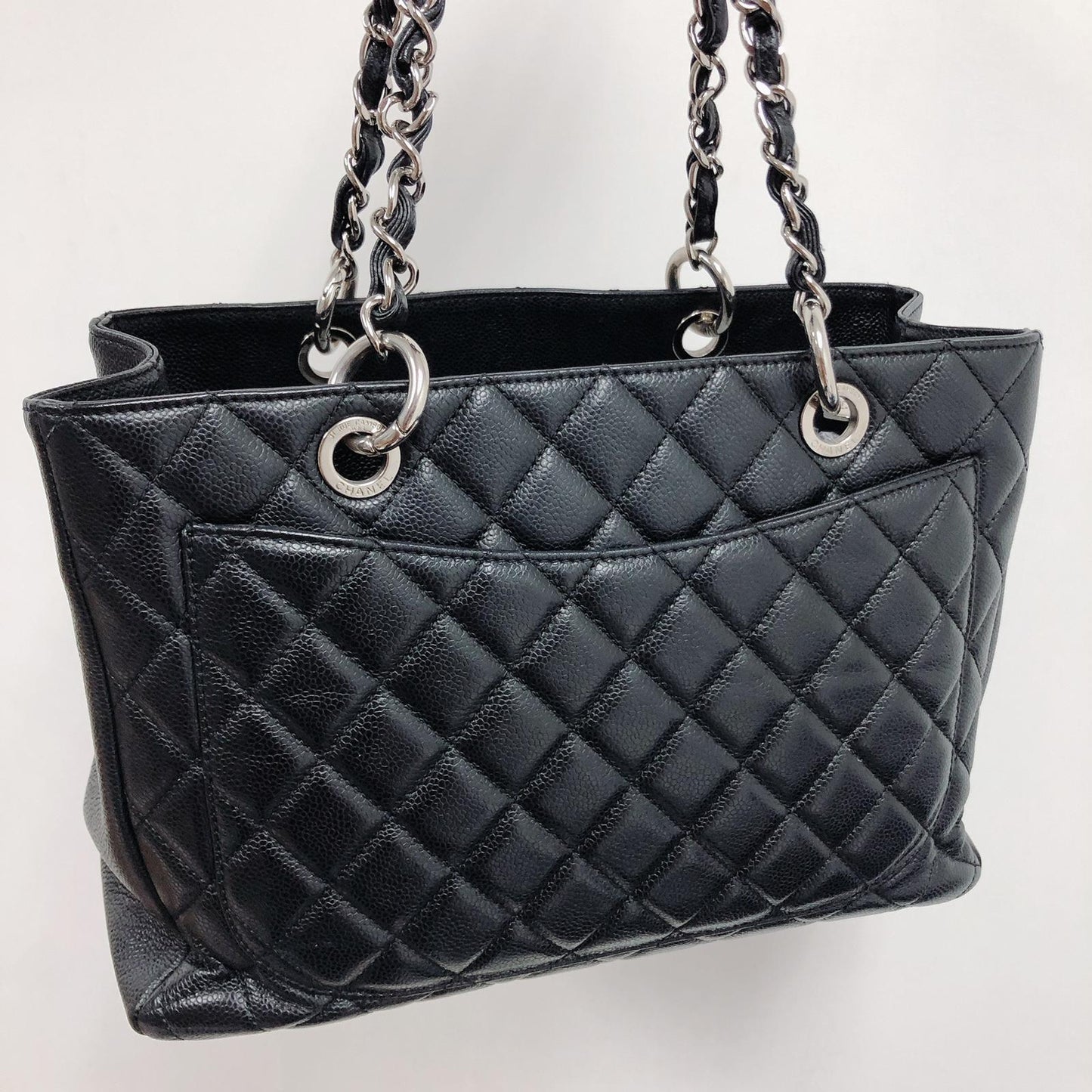 Grand Shopping Tote Black