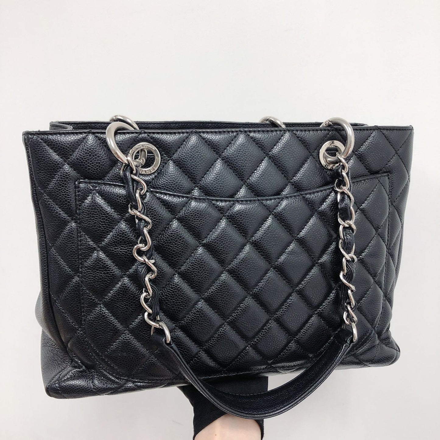 Grand Shopping Tote Black