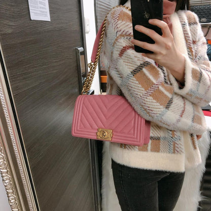 Old Medium Boy Bag Pink