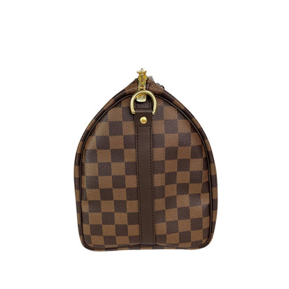 Louis-Vuitton Damier Ebene Speedy 30 Bandoulier Bag