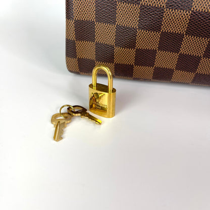Louis-Vuitton Damier Ebene Speedy 30 Bandoulier Bag