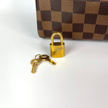 Louis-Vuitton Damier Ebene Speedy 30 Bandoulier Bag