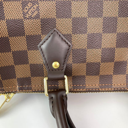 Louis-Vuitton Damier Ebene Speedy 30 Bandoulier Bag