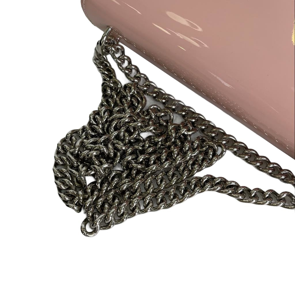 Louis-Vuitton Patent Crossbody in Pink