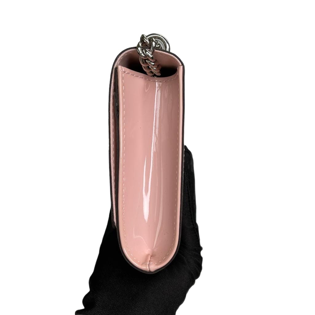 Louis-Vuitton Patent Crossbody in Pink
