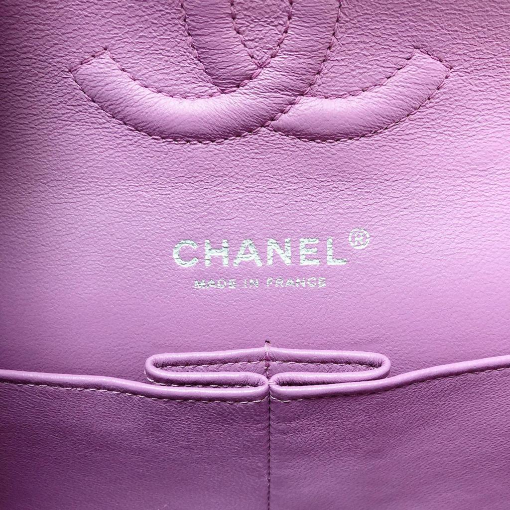 Classic Double Flap Medium Bag Pink SHW