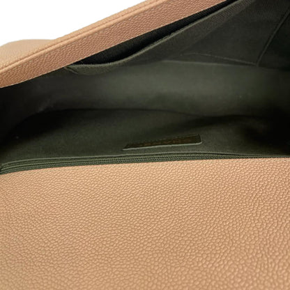 Quilted Caviar New Medium Boy Bag Beige