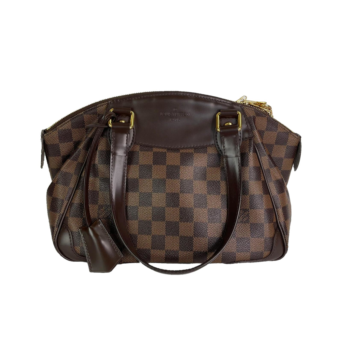 Louis-Vuitton Verona PM Ebene Damier Canvas Handbag