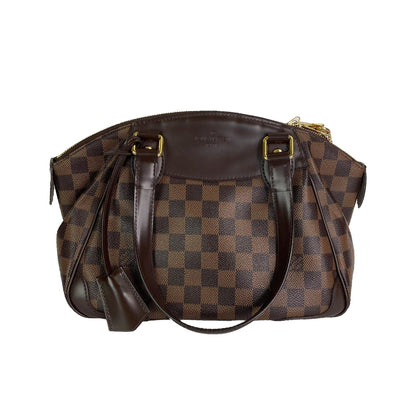 Louis-Vuitton Verona PM Ebene Damier Canvas Handbag