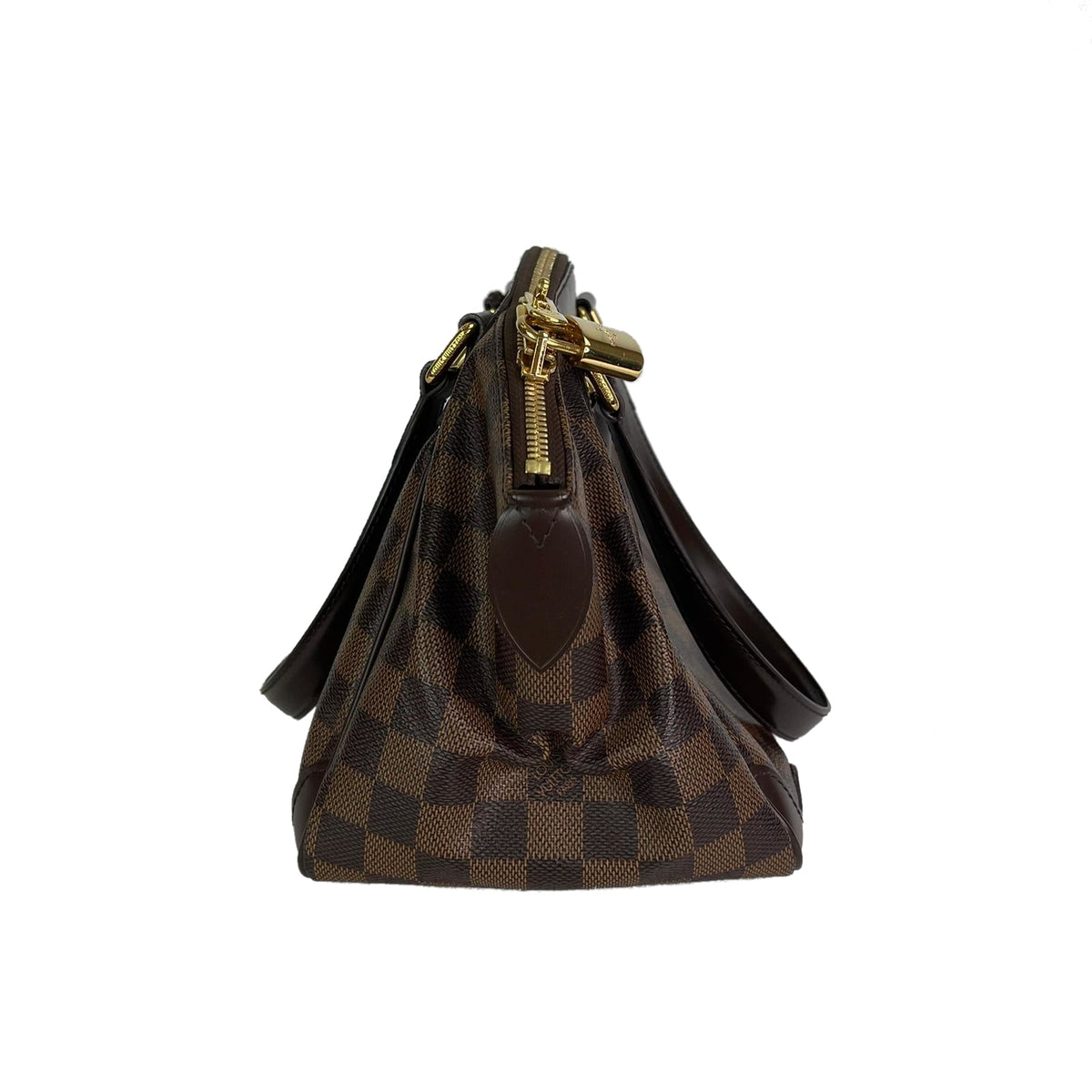 Louis-Vuitton Verona PM Ebene Damier Canvas Handbag