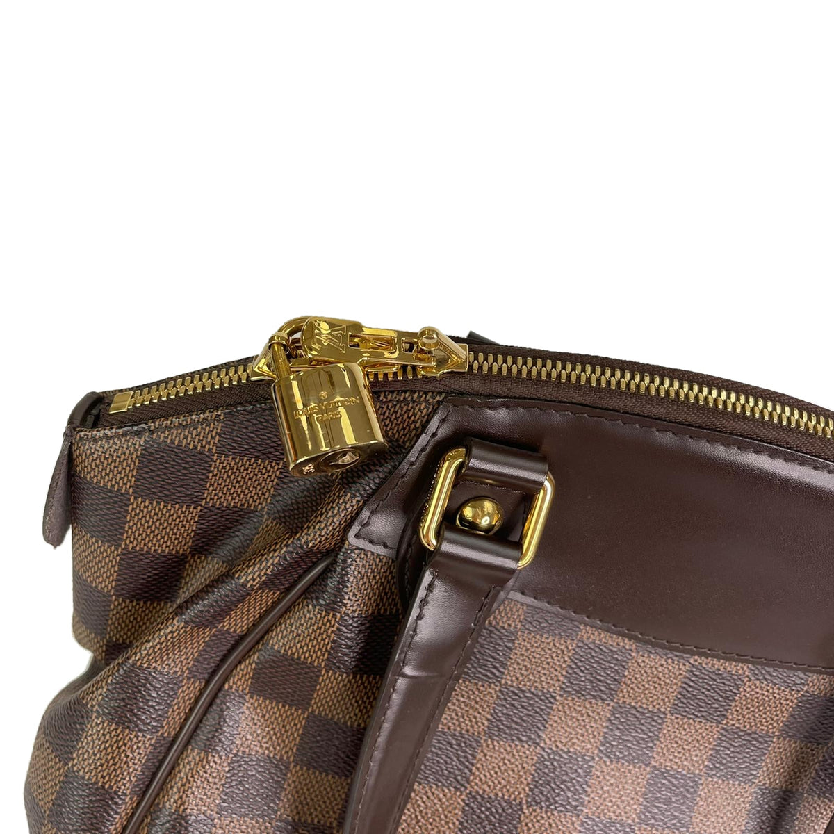 Louis-Vuitton Verona PM Ebene Damier Canvas Handbag