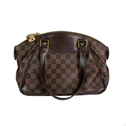 Louis-Vuitton Verona PM Ebene Damier Canvas Handbag