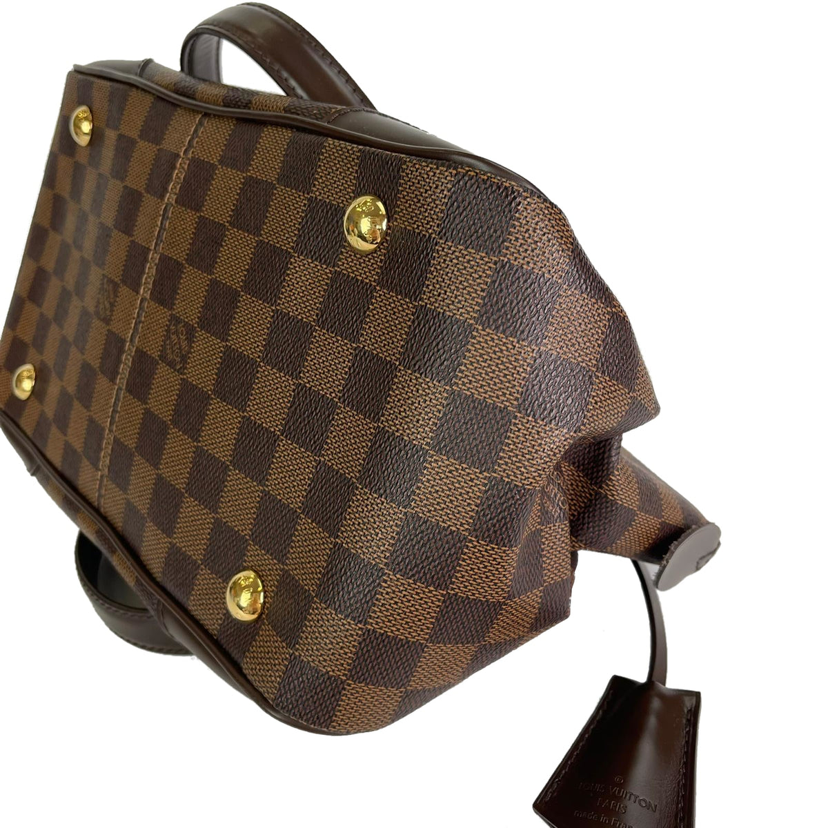 Louis-Vuitton Verona PM Ebene Damier Canvas Handbag