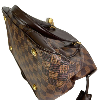 Louis-Vuitton Verona PM Ebene Damier Canvas Handbag