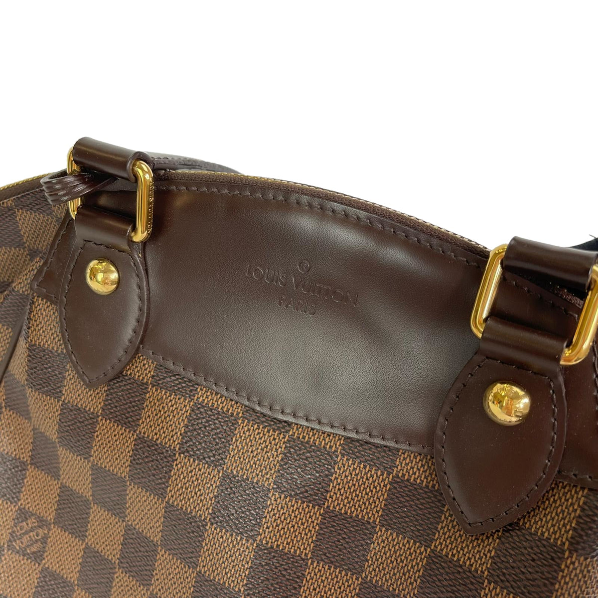 Louis-Vuitton Verona PM Ebene Damier Canvas Handbag