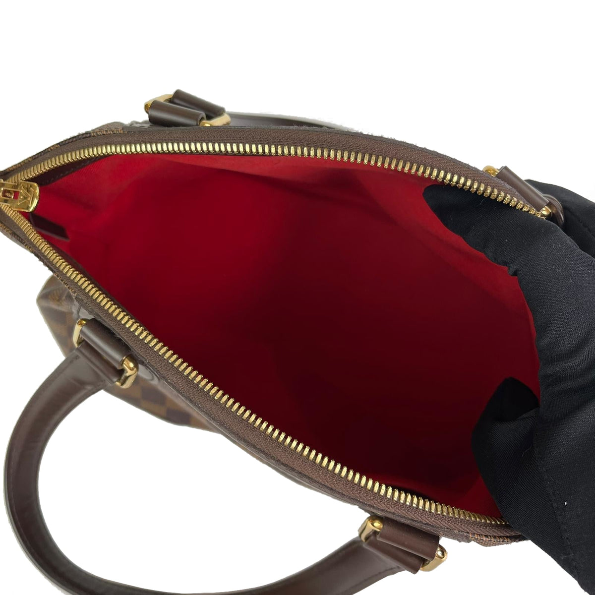 Louis-Vuitton Verona PM Ebene Damier Canvas Handbag