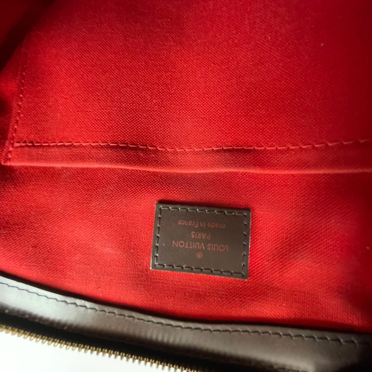 Louis-Vuitton Verona PM Ebene Damier Canvas Handbag