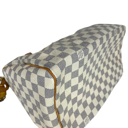 Louis-Vuitton Speedy 30 Damier Azur Canvas with GHW