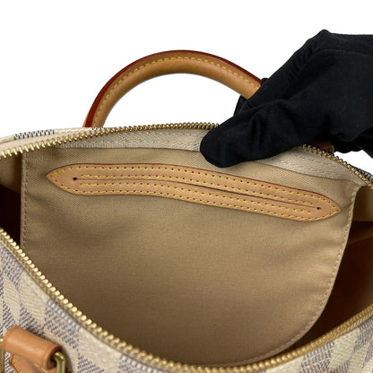 Louis-Vuitton Speedy 30 Damier Azur Canvas with GHW