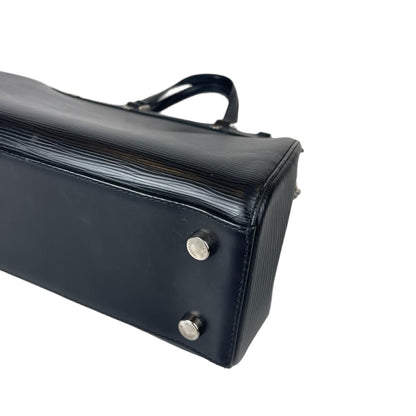 Louis-Vuitton Epi Brea MM in Black with SHW