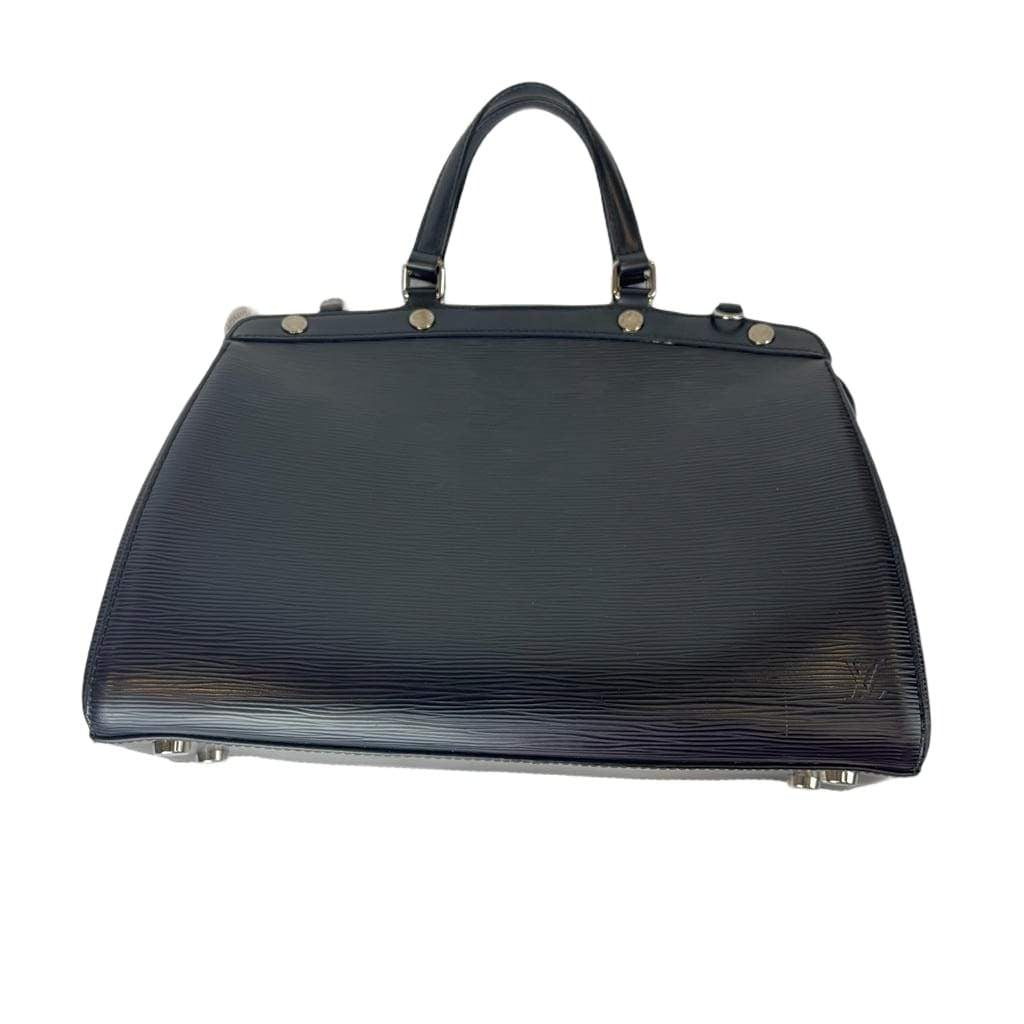 Louis-Vuitton Epi Brea MM in Black with SHW