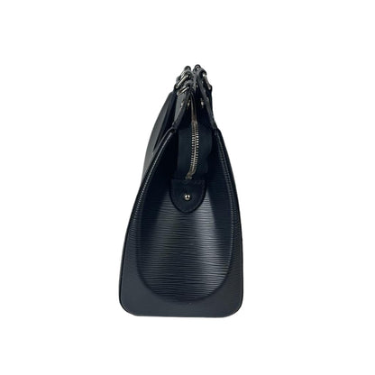 Louis-Vuitton Epi Brea MM in Black with SHW