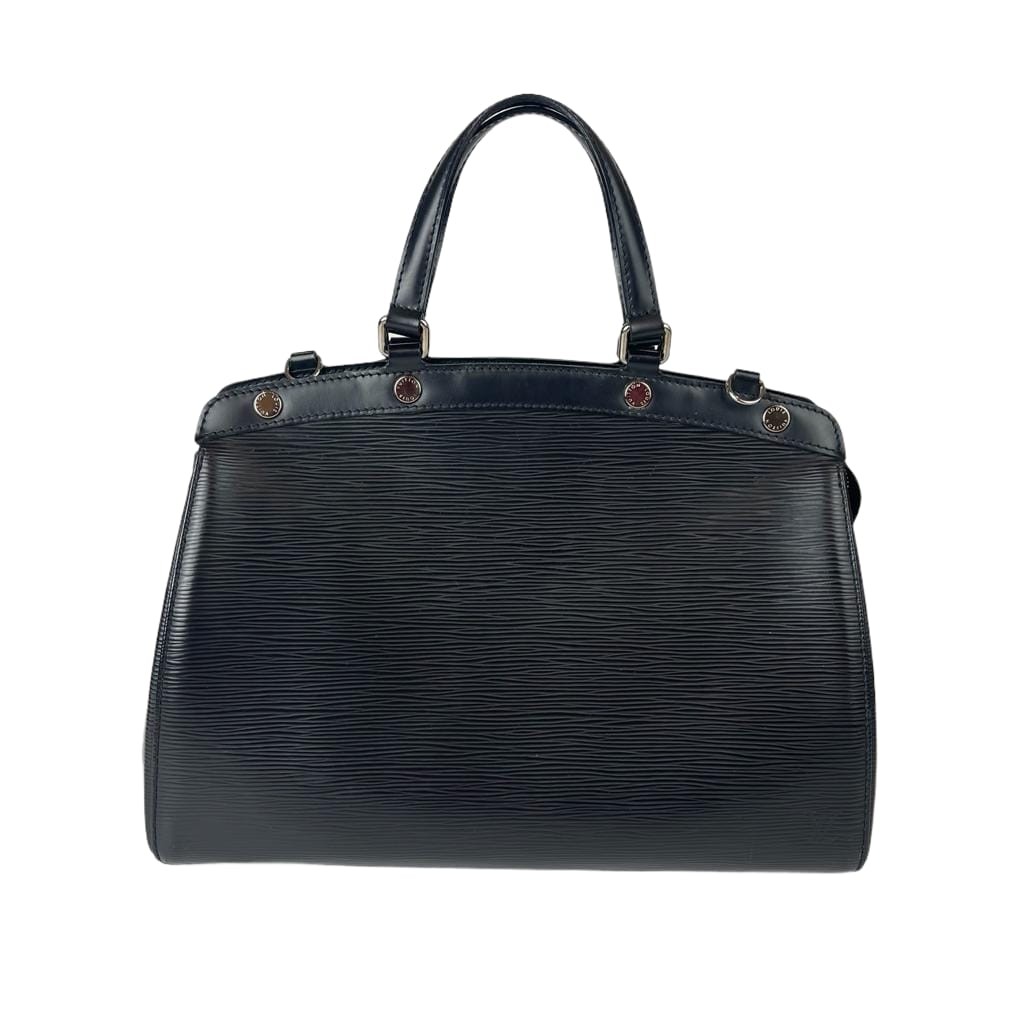 Louis-Vuitton Epi Brea MM in Black with SHW