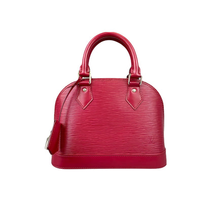 Louis-Vuitton Alma BB Epi Leather Red SHW