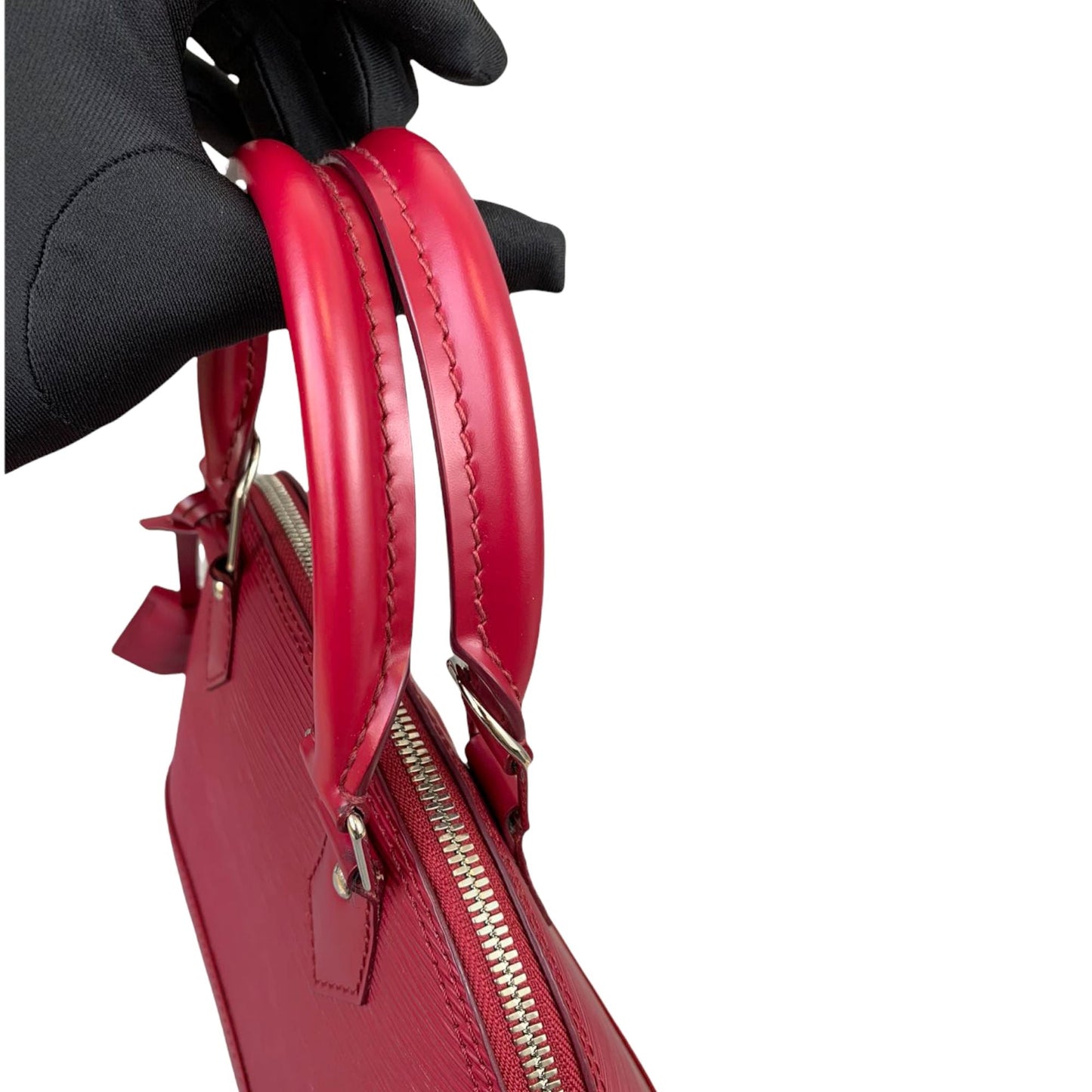 Louis-Vuitton Alma BB Epi Leather Red SHW