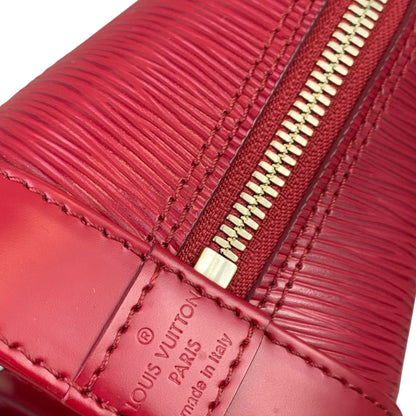 Louis-Vuitton Alma BB Epi Leather Red SHW