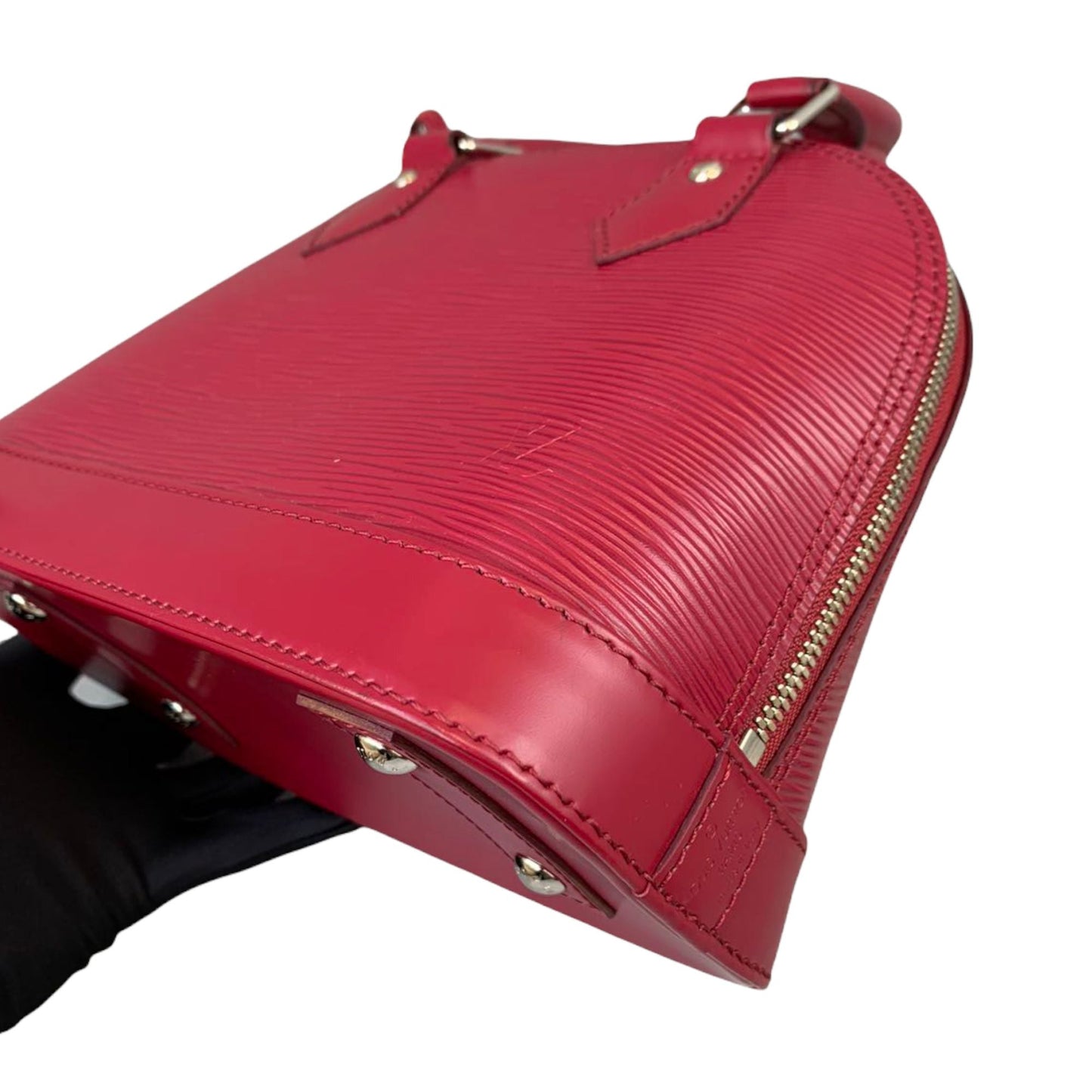 Louis-Vuitton Alma BB Epi Leather Red SHW