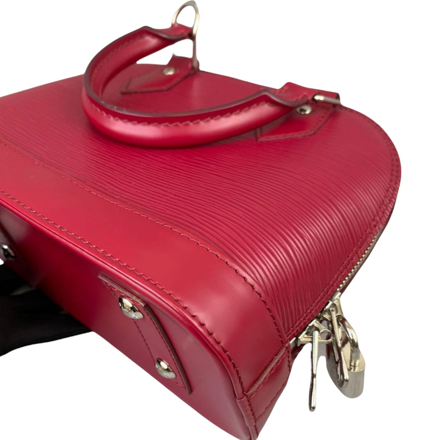 Louis-Vuitton Alma BB Epi Leather Red SHW