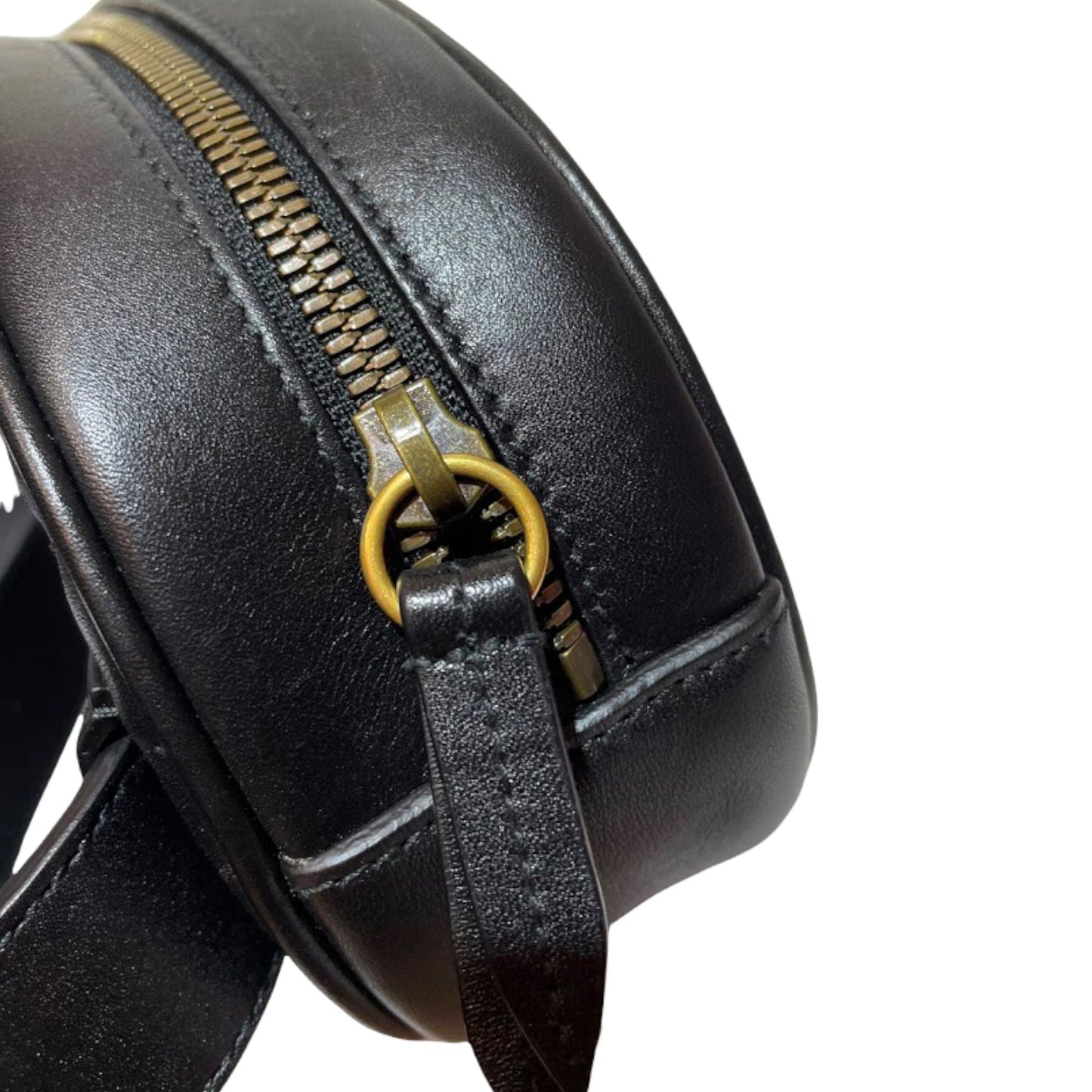 Gucci Marmont Belt Bag Black Leather GHW