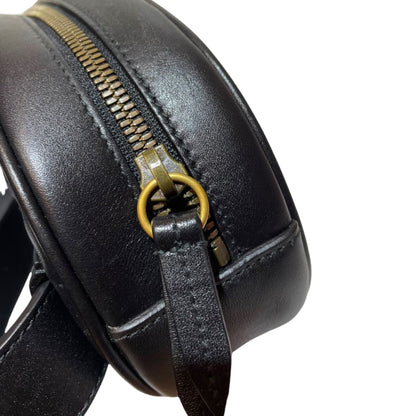 Gucci Marmont Belt Bag Black Leather GHW