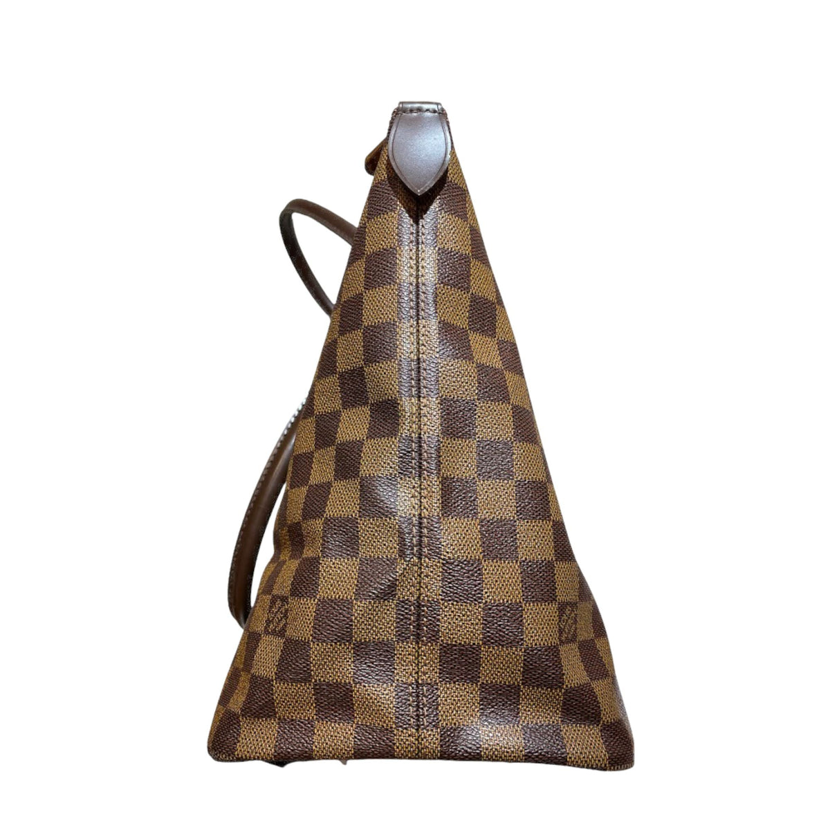 Louis-Vuitton Damier Ebene Saleya MM Canvas GHW