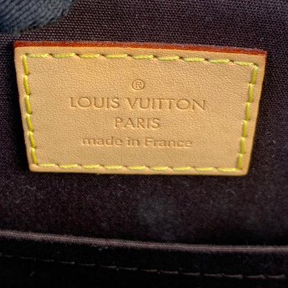 Louis-Vuitton Alma BB Vernis Leather Amarante GHW