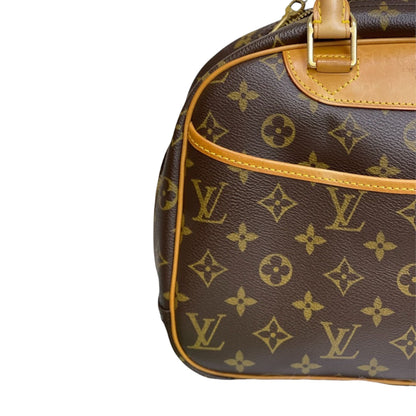 Louis-Vuitton Monogram Deauville Coated Canvas Brown GHW