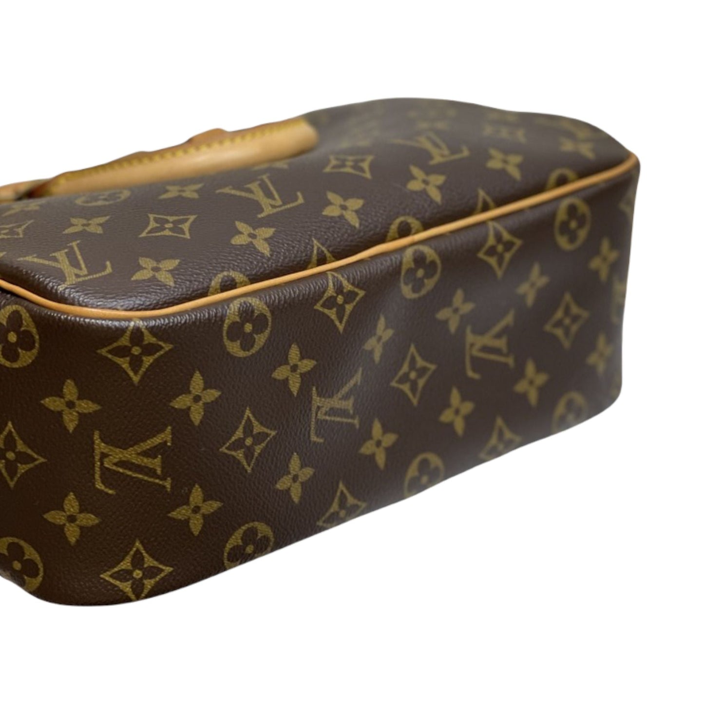 Louis-Vuitton Monogram Deauville Coated Canvas Brown GHW