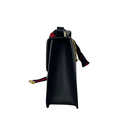 Gucci Sylvie Small Leather Black GHW