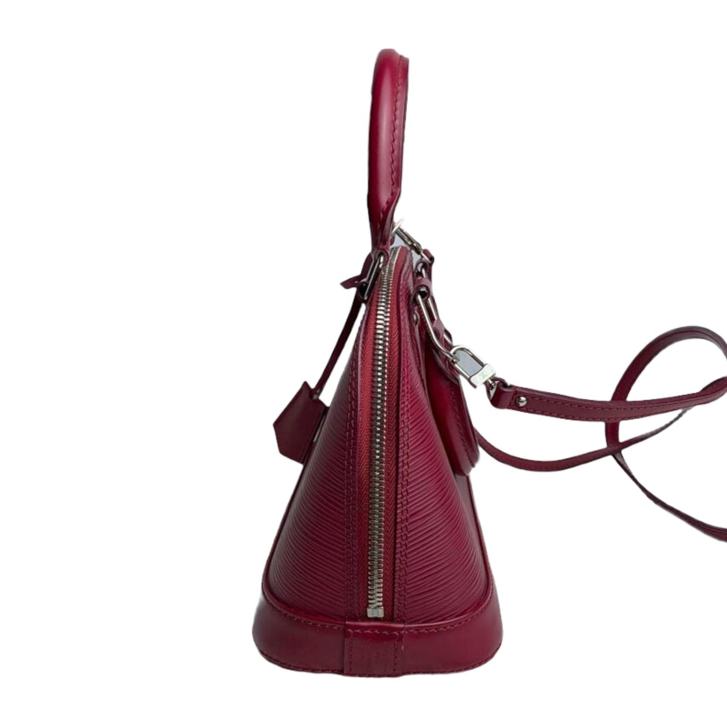Louis-Vuitton Alma BB Epi Leather Red SHW
