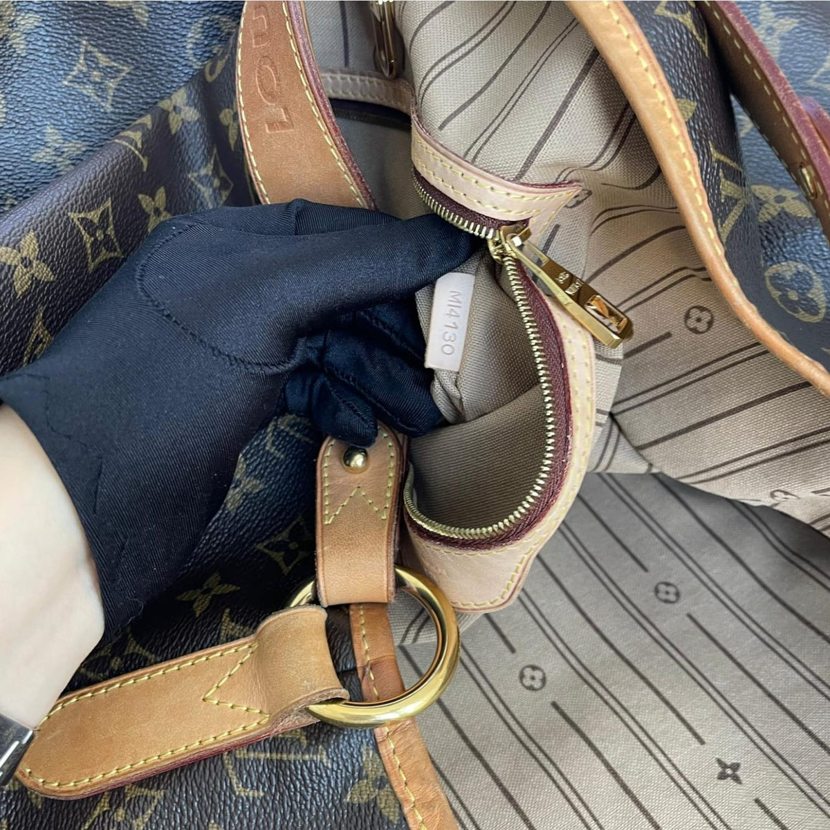 Louis-Vuitton Monogram Delightful GM GHW