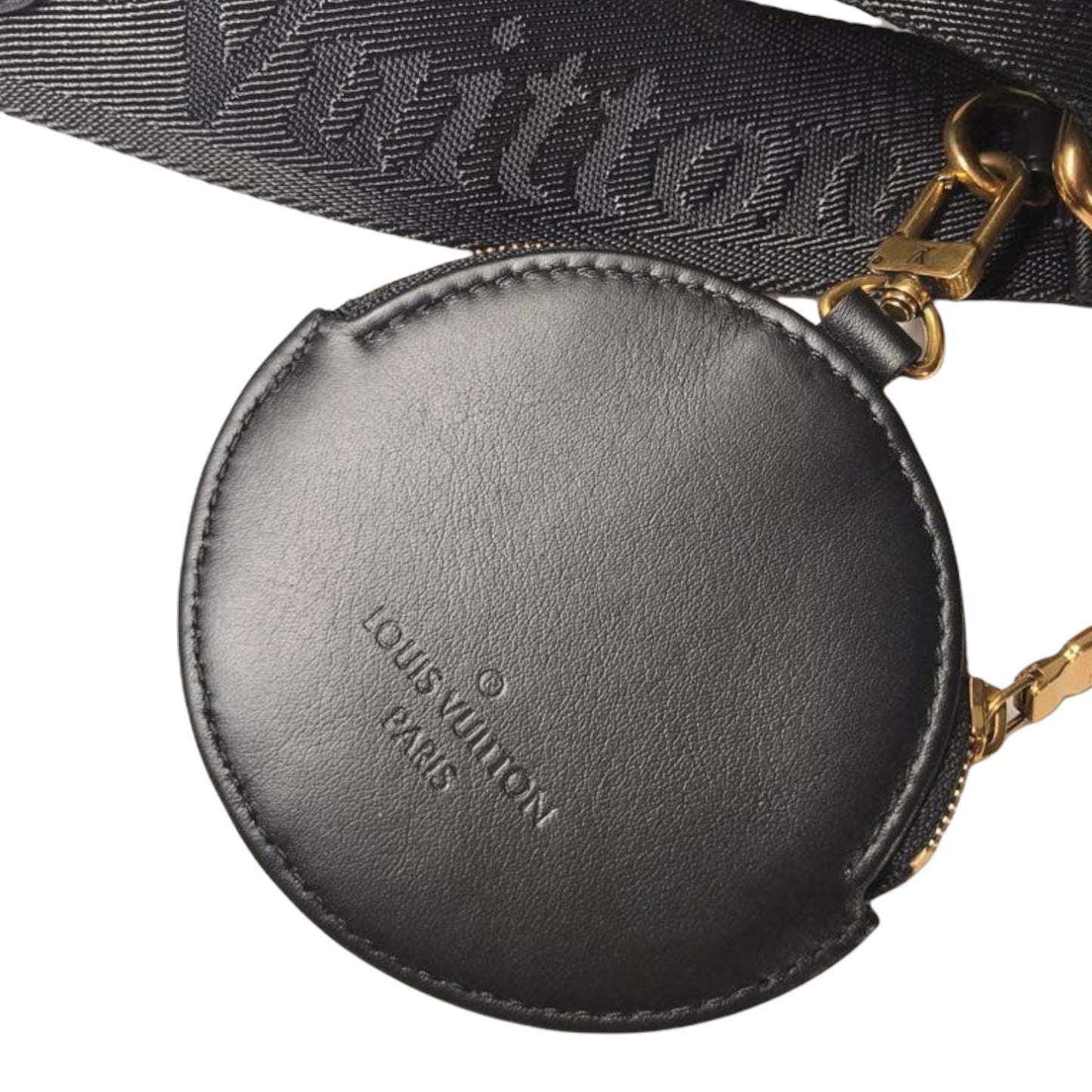 Louis-Vuitton New Wave Multi-Pochette Leather Black GHW