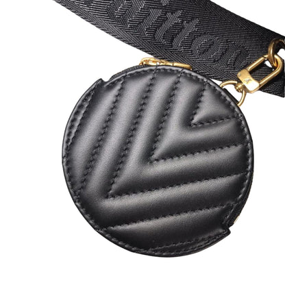 Louis-Vuitton New Wave Multi-Pochette Leather Black GHW