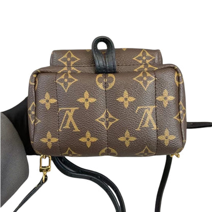Louis-Vuitton Mini Palm Springs Monogram GHW