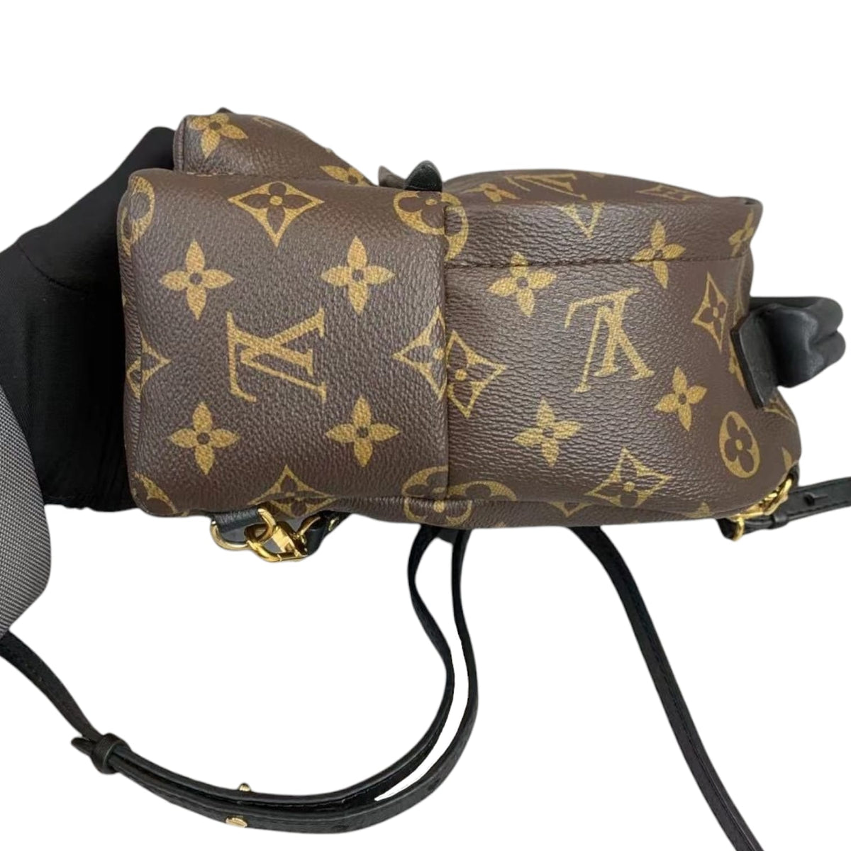 Louis-Vuitton Mini Palm Springs Monogram GHW