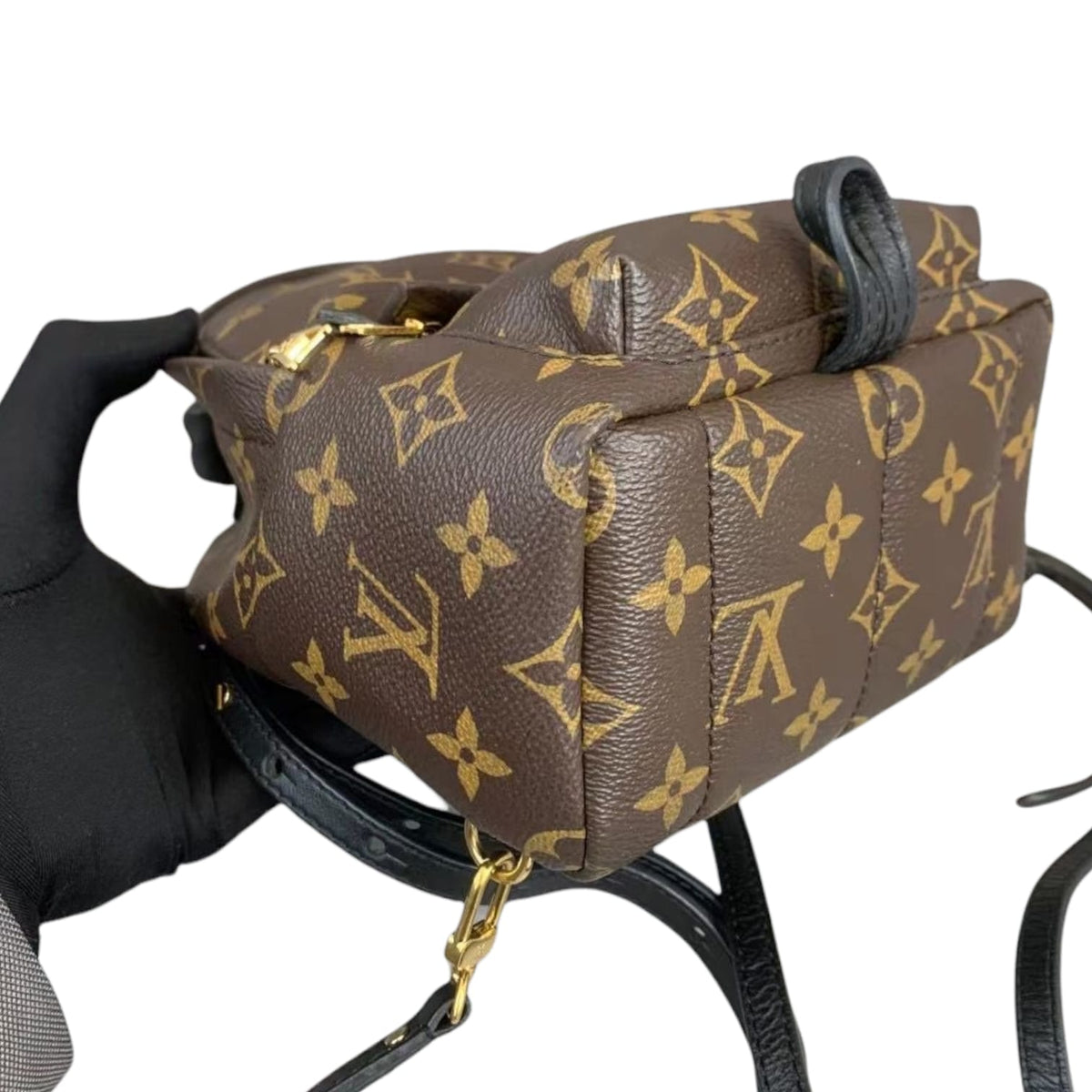Louis-Vuitton Mini Palm Springs Monogram GHW